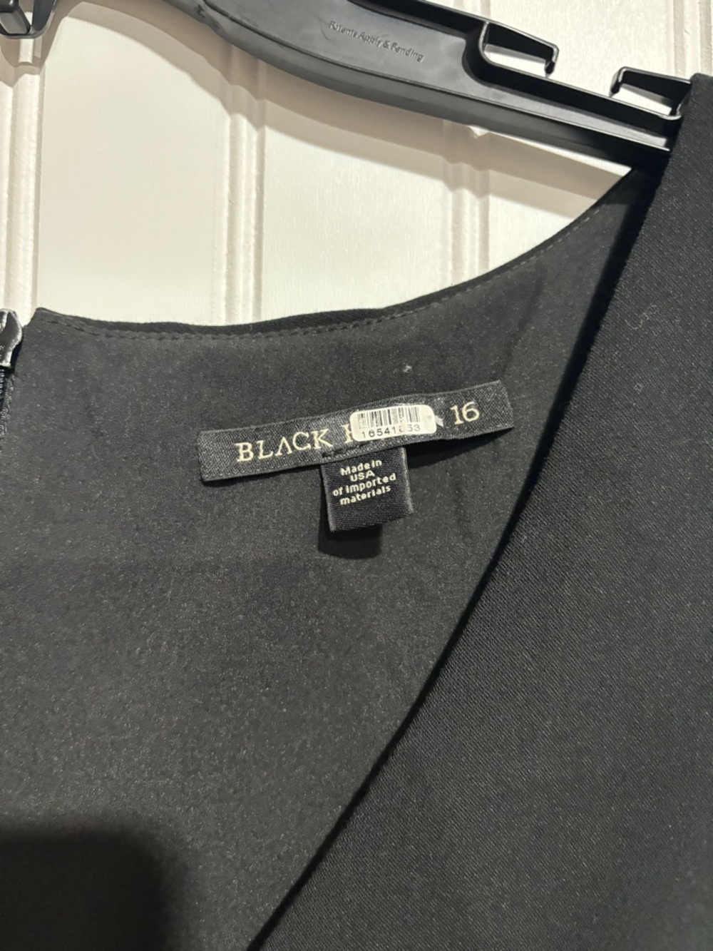 Black Wide-Leg Jumpsuit with Tailored Vest - Picture 5 of 6